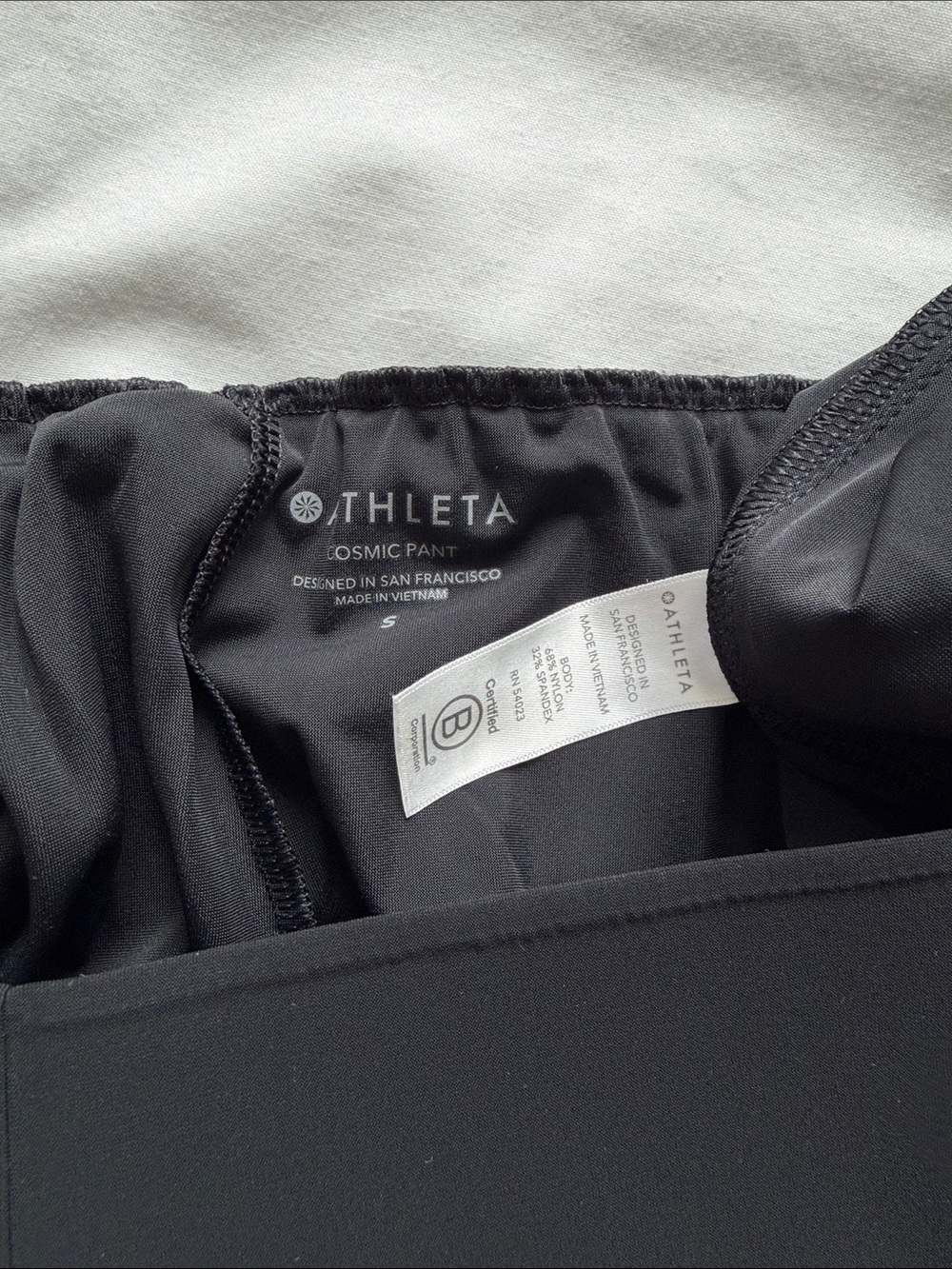 Athleta Cosmic Black Wide-Leg Pants - Picture 4 of 5